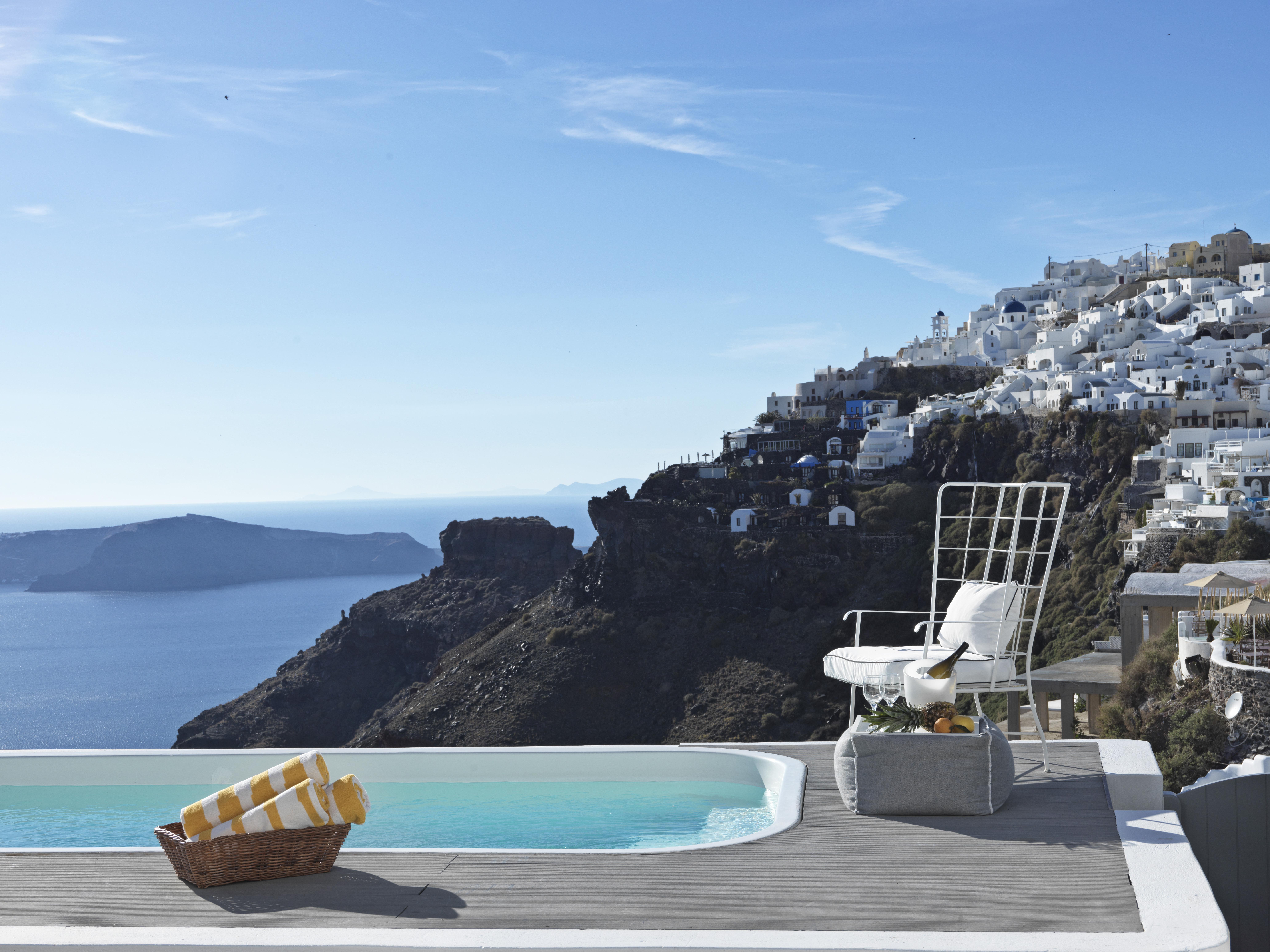 Katikies Chromata Santorini - The Leading Hotels Of The World Imerovigli  Bagian luar foto