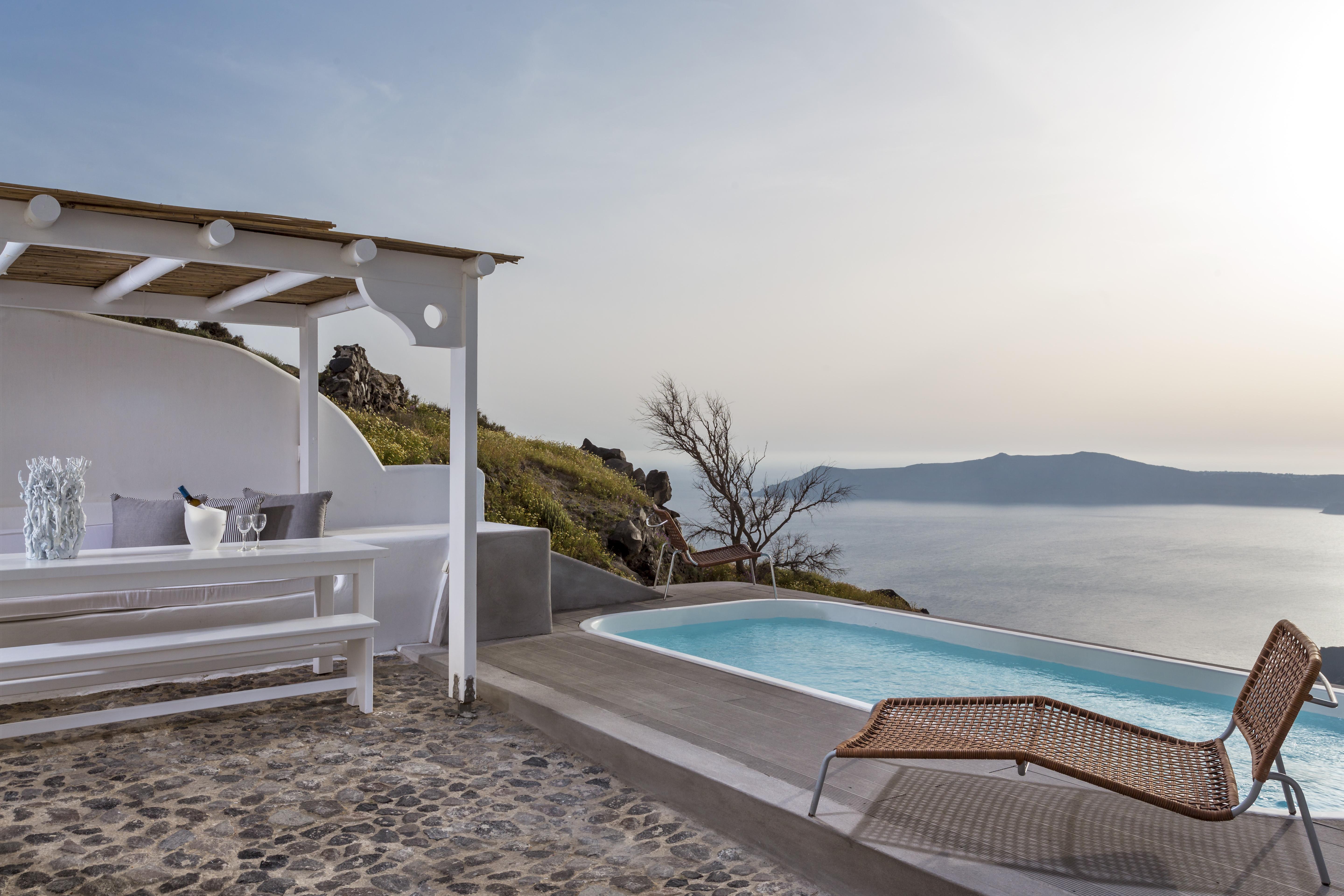Katikies Chromata Santorini - The Leading Hotels Of The World Imerovigli  Bagian luar foto