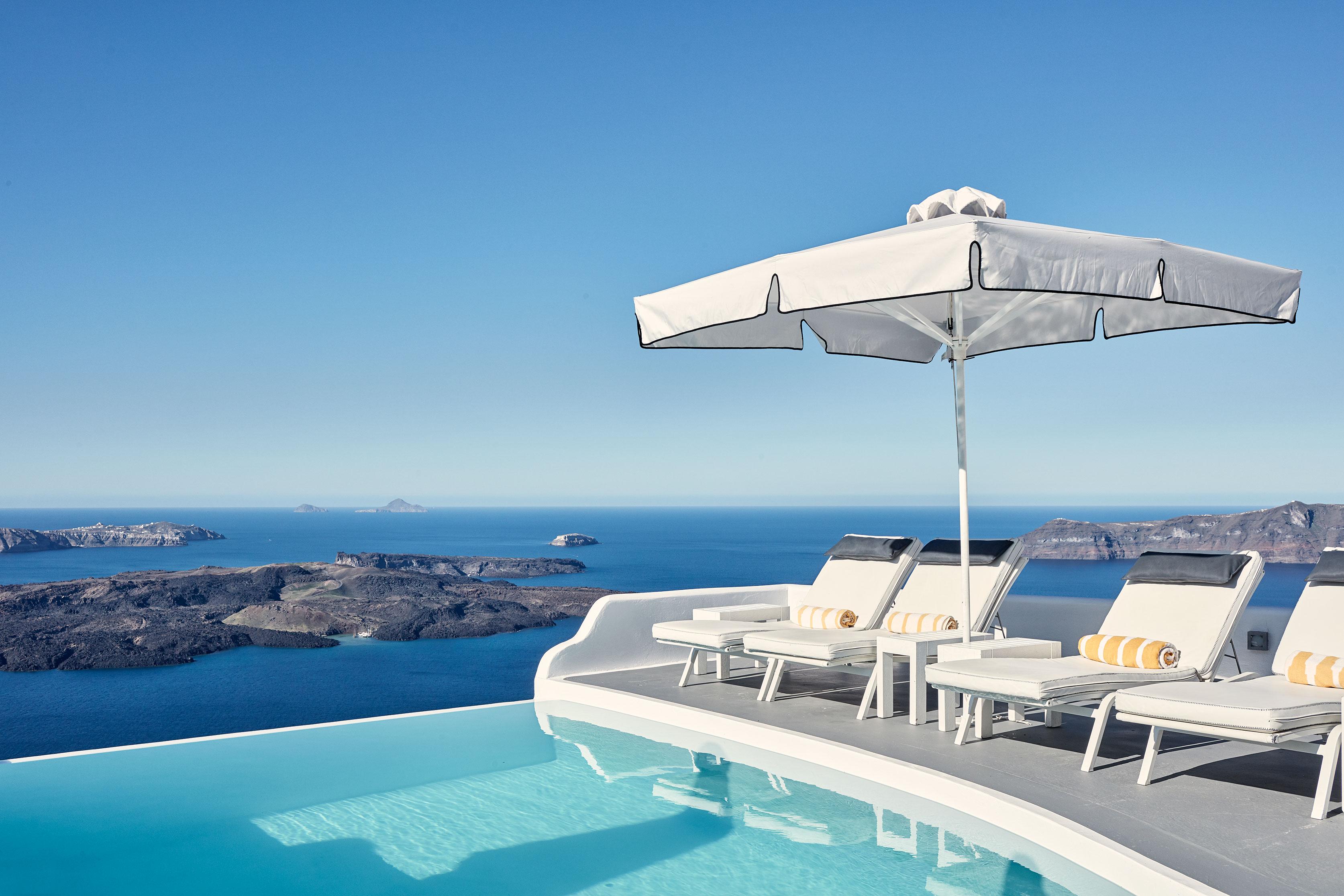 Katikies Chromata Santorini - The Leading Hotels Of The World Imerovigli  Bagian luar foto