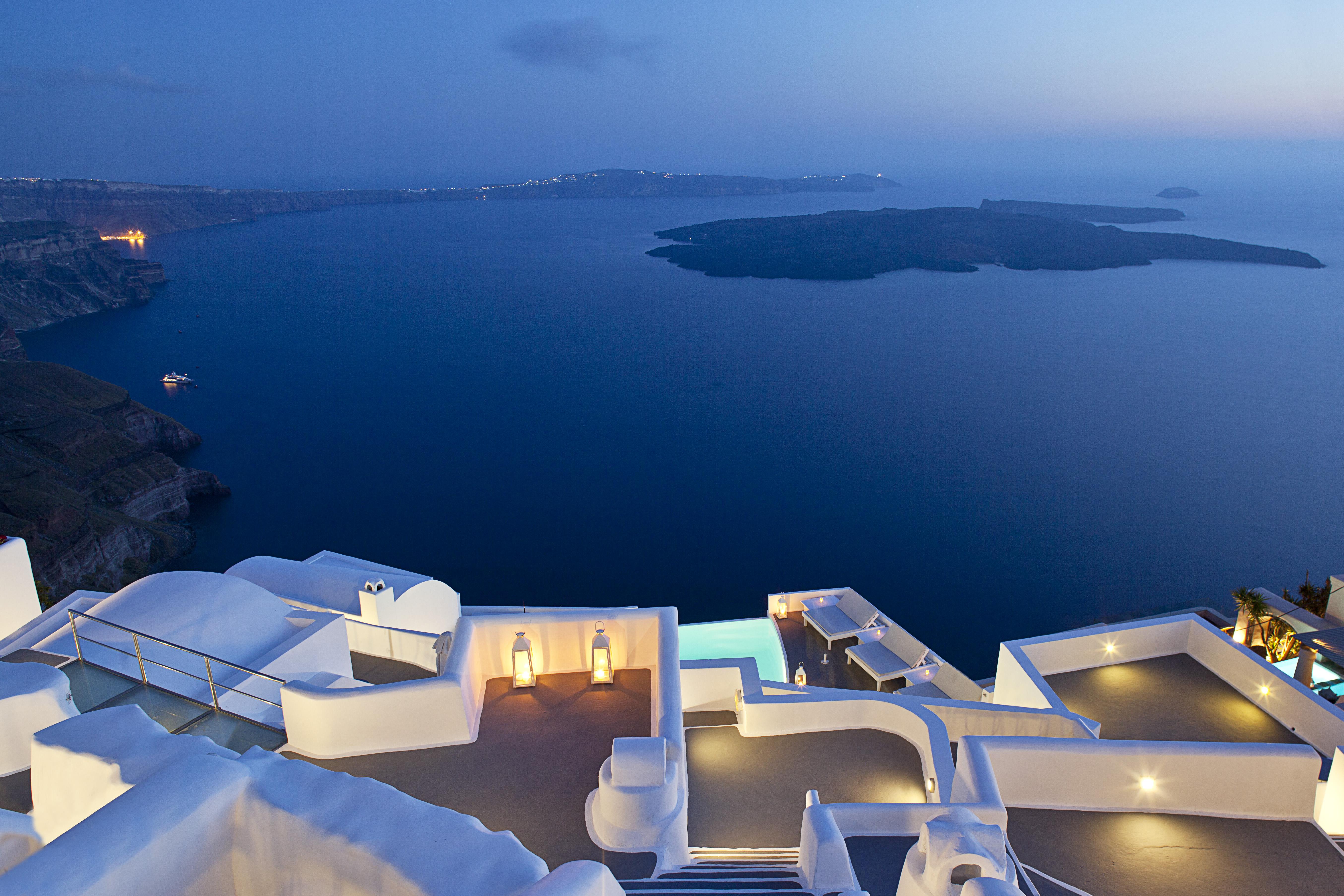 Katikies Chromata Santorini - The Leading Hotels Of The World Imerovigli  Bagian luar foto