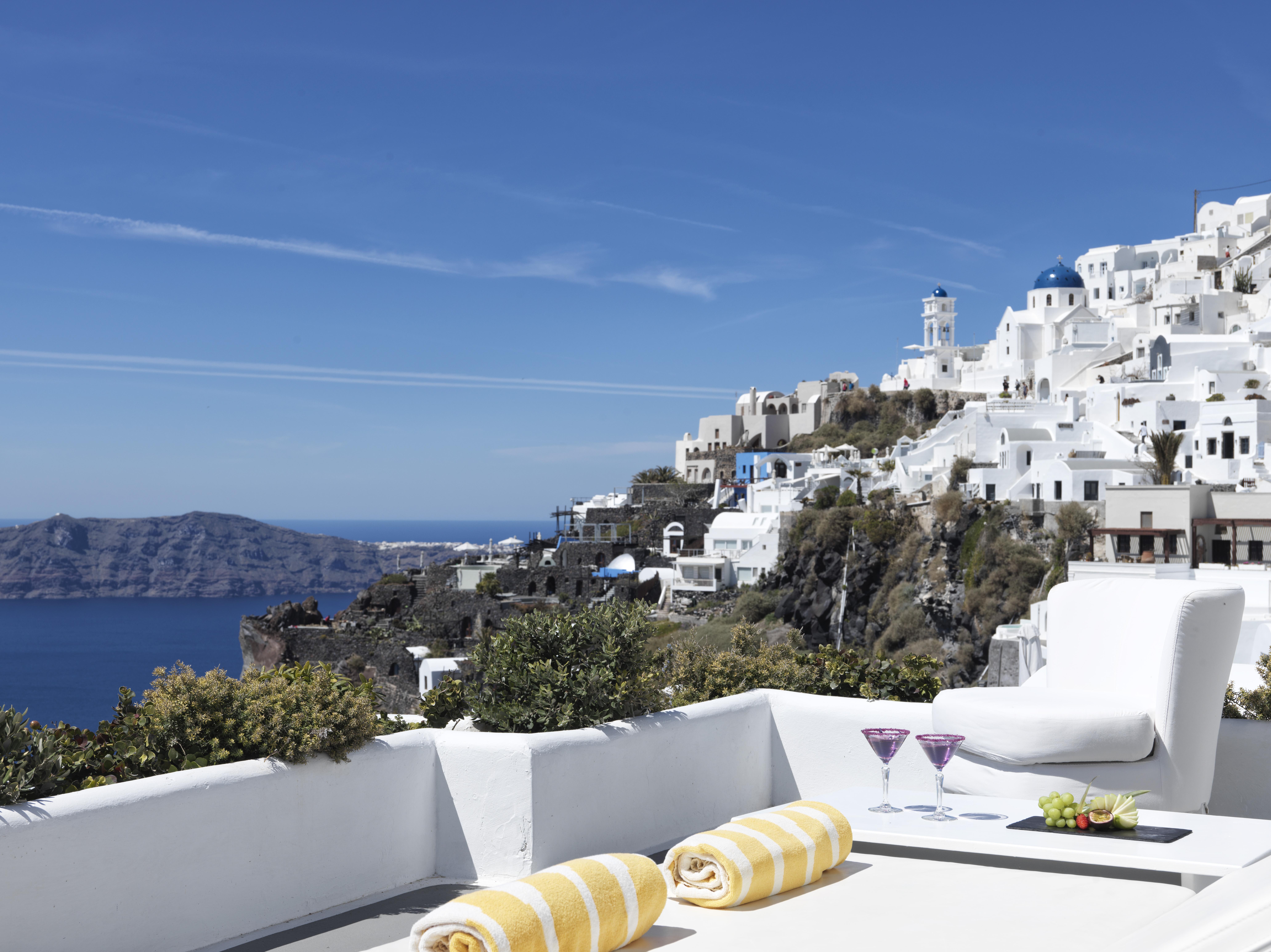 Katikies Chromata Santorini - The Leading Hotels Of The World Imerovigli  Bagian luar foto