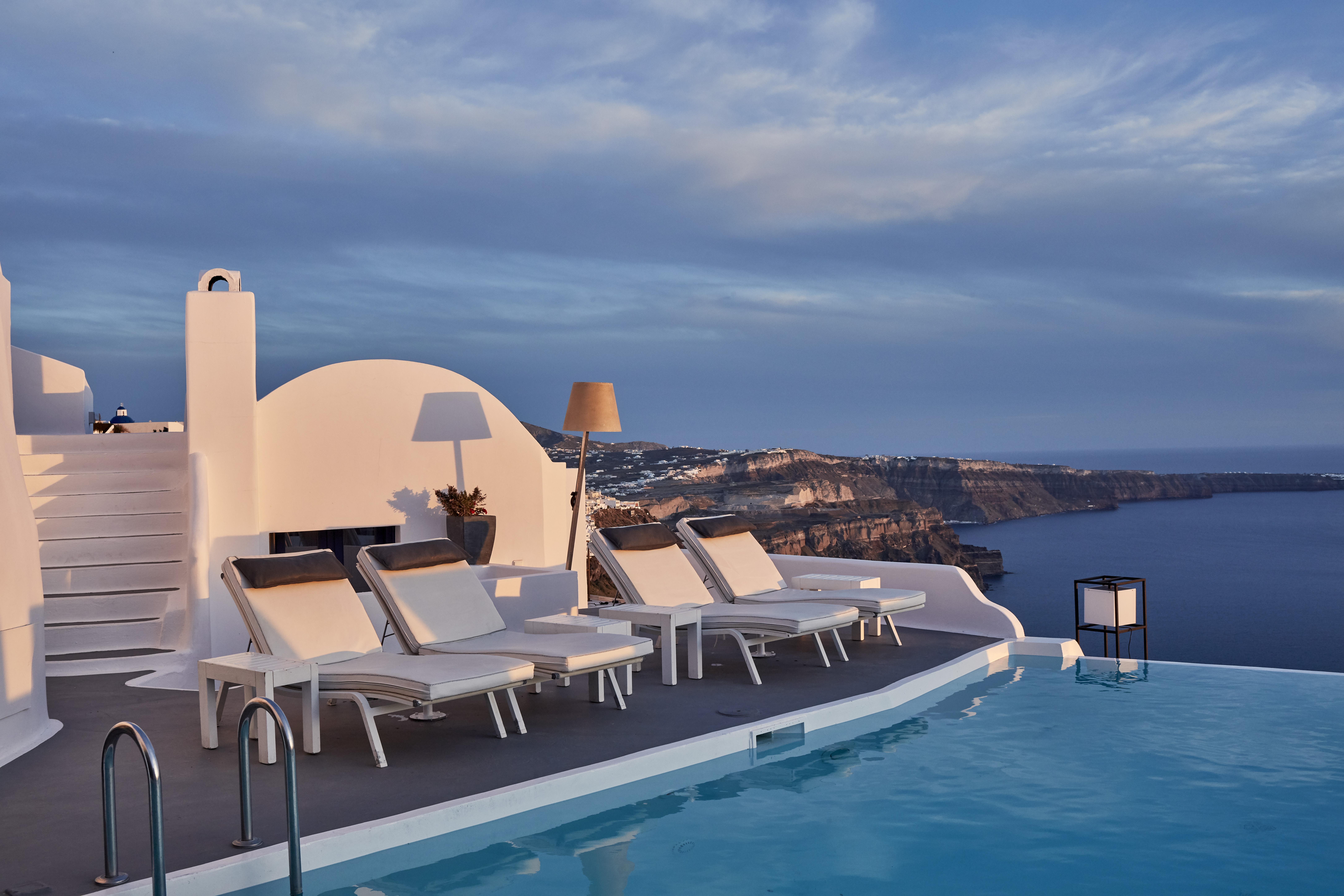 Katikies Chromata Santorini - The Leading Hotels Of The World Imerovigli  Bagian luar foto